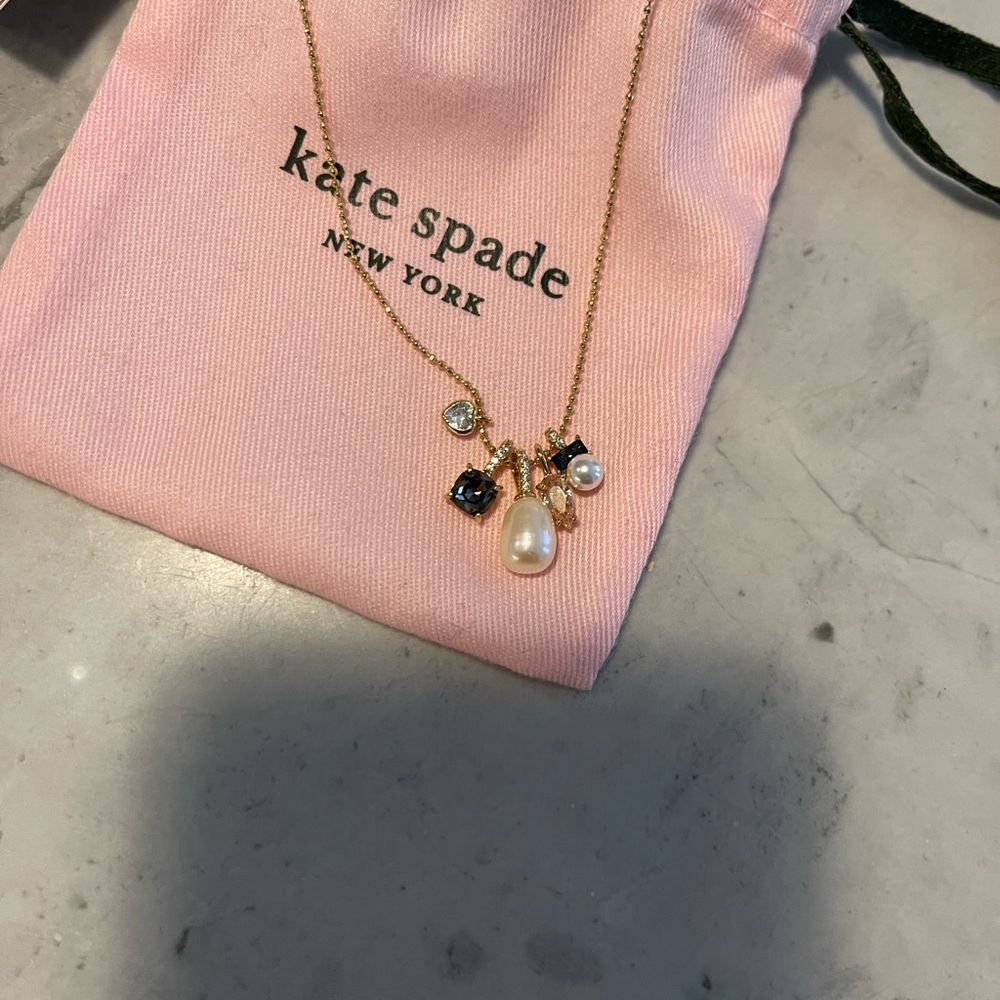 NWT Kate Spade New York charm necklace